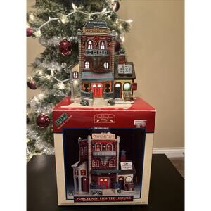 Lemax Caddington Village Victor’s Book Nook Joseph Marleys Antiques 1999